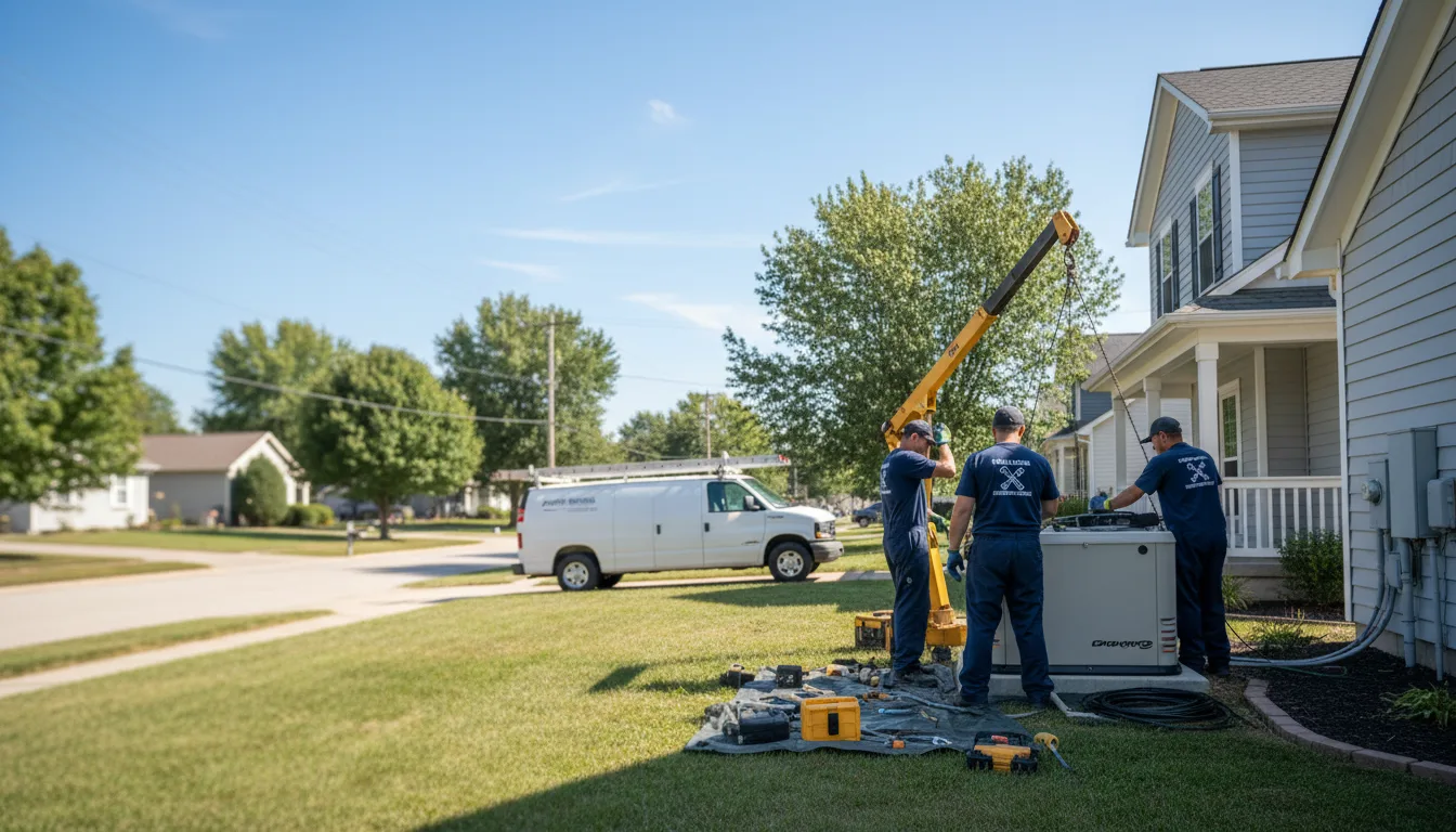 Generator Installation in Warnock, OH near me
